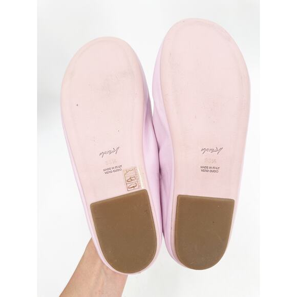 Marsèll Slip On Leather Mules Pink Purple Lavender 38.5 NEW - Picture 5 of 6